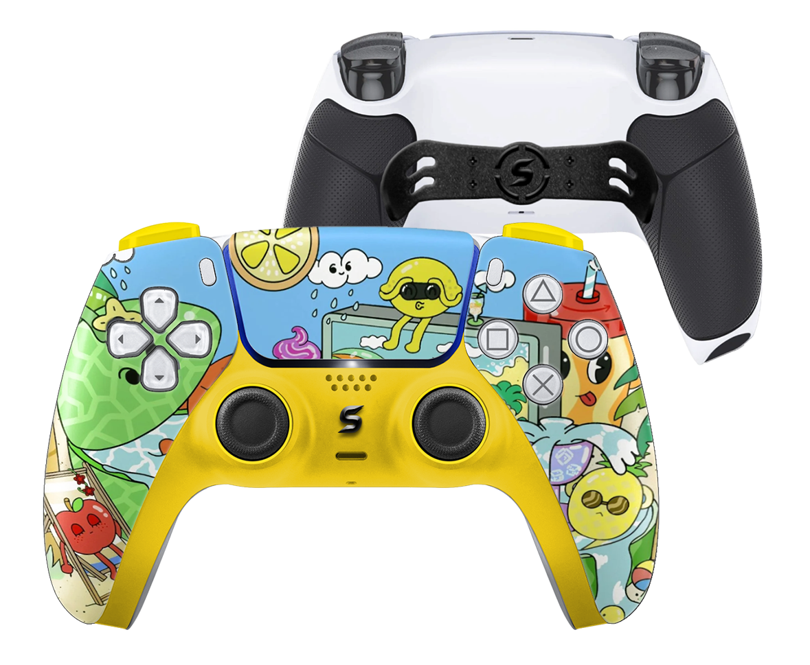 Swagg Custom Controllers Custom PS5 Controller SWAG Fruity Edition – SWAG Controller