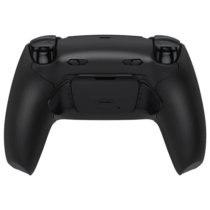 Ein PS5 Controller modifiziert mit Grip und Paddles.